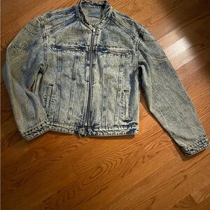 Men's Stonewashed Denim Jacket